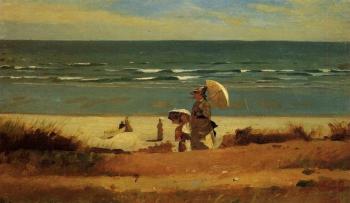 Winslow Homer : On the Beach, Marshfield